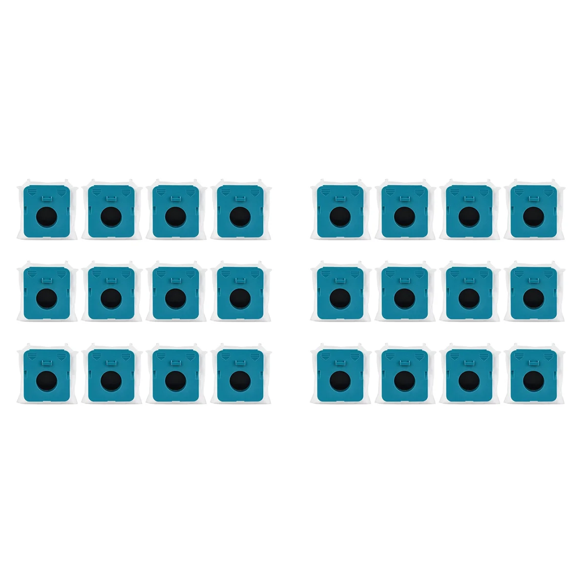 KEOL-24Pack VCA-ADB95 أكياس مكنسة كهربائية لقطع غيار أكياس الغبار اللاسلكية المخصصة