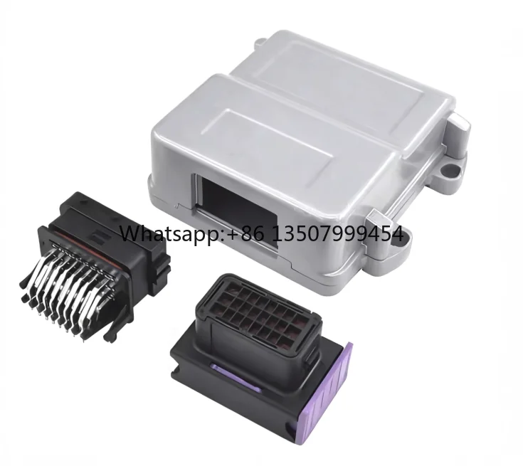 

24pin-core Single-hole Aluminum Box Oil-to-gas Conversion ECU Wiring Harness Waterproof Connector