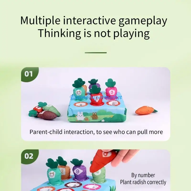 090B APPRENDIMENTO PAETTORE PER GIOCHI PLUSH PLUSH PLUSH CARROT GAME