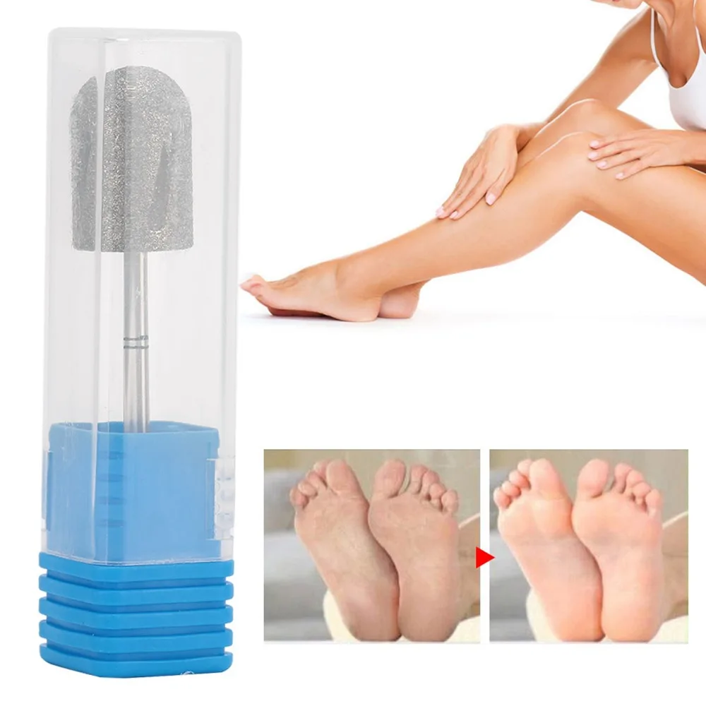 Model A3 Stainless Steel Pedicure Drill Bit Stainless Steel High Performance Foot Callus Sanding Head Round Cone Polishing Head