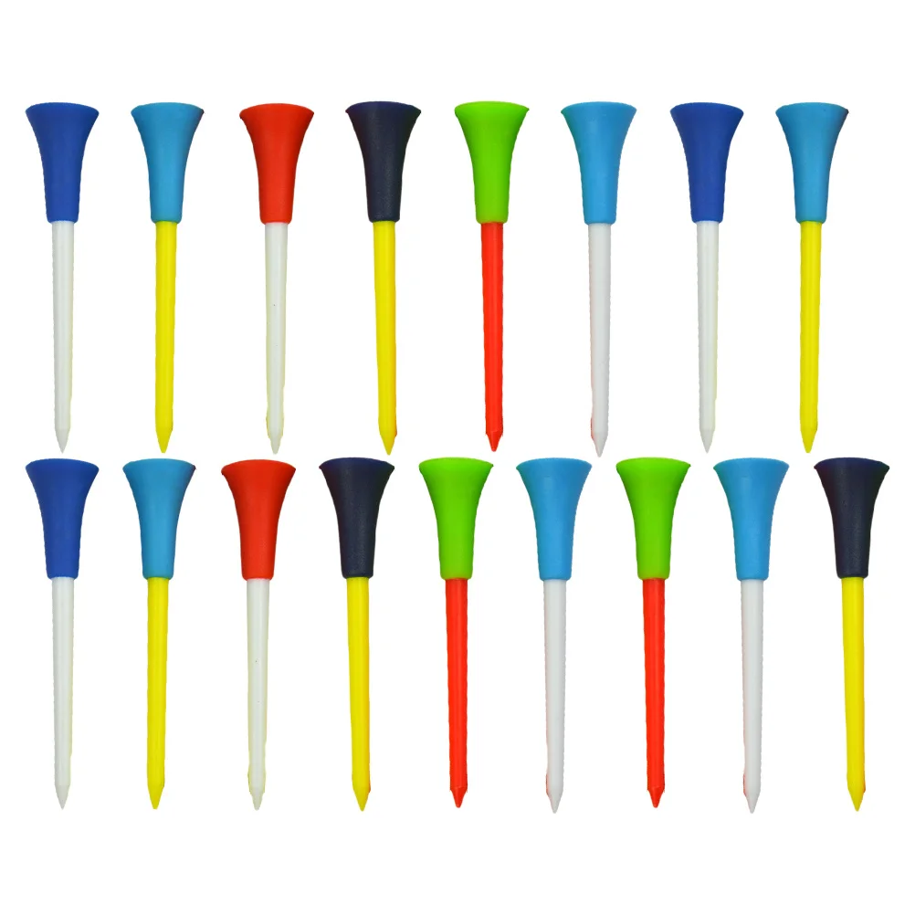 15 قطعة من حوامل الجولف البلاستيكية عالية الجودة تقلل الاحتكاك وتعزز أداء أداة تدريب الجولف لوازم تي شيرت الجولف