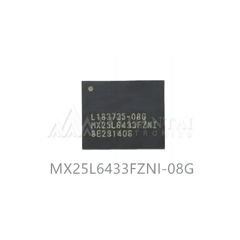 10pcs/Lot MX25L6433FZNI-08G IC FLASH 64MBIT SPI/QUAD 8WSON New