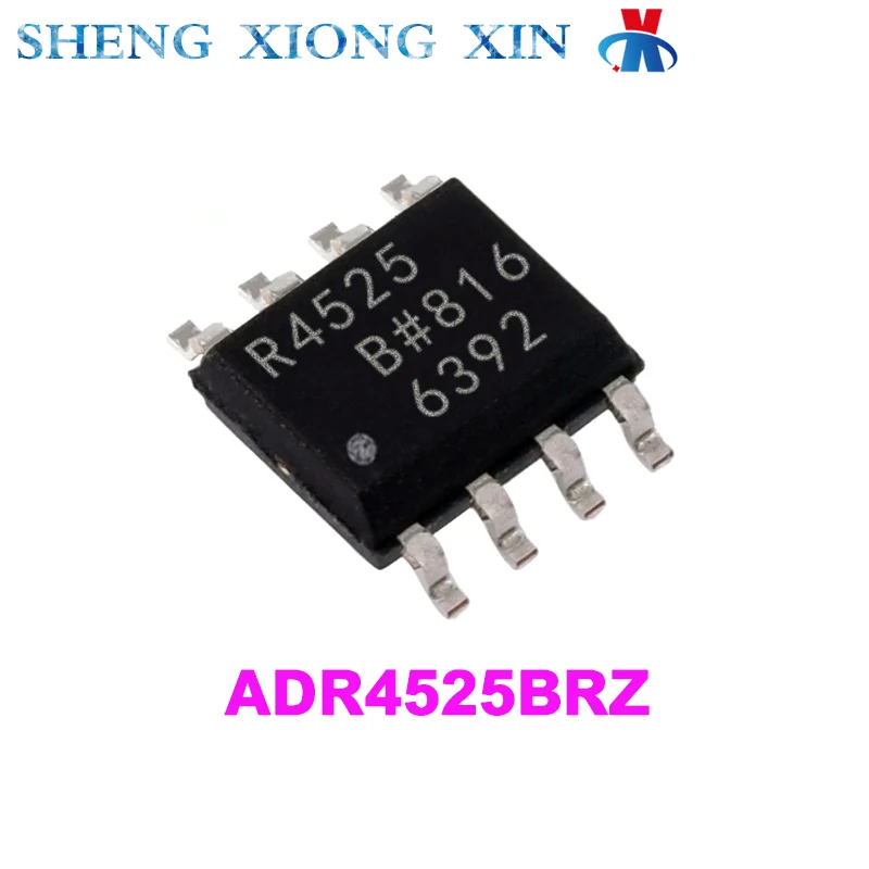 5pcs/Lot ADR4525BRZ Encapsulation SOP-8 Reference Voltage ADR4525BR ADR4525B Integrated Circuit ADR4525 4525