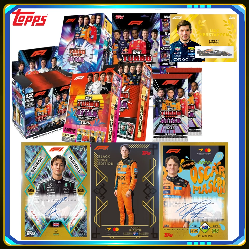 公式2026年トップス・ターボ・アタックスf1グランプリ・コレクタブルカード　アソート・ヒーロードライバー・レジェンズ・オブ・ザ・グリッド・クローム・フォイルカード