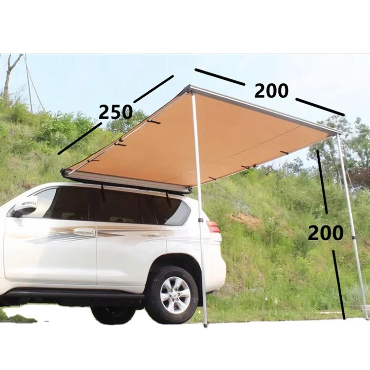 

Glamping Car Sun Shade Shelters Beach Shade Mat Moisture-Proof Breathable Tent Sun Shelter