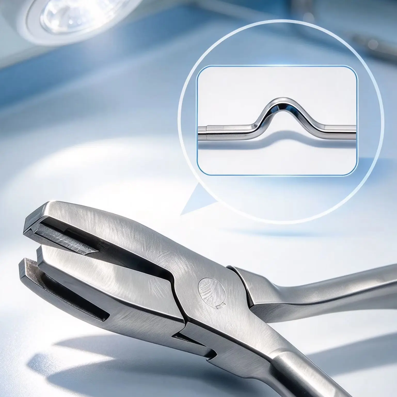 Dental Orthodontic V Stop Plier Loop Bending Forming Plier Dentistry Tip with T/c Insert Instrument Tools