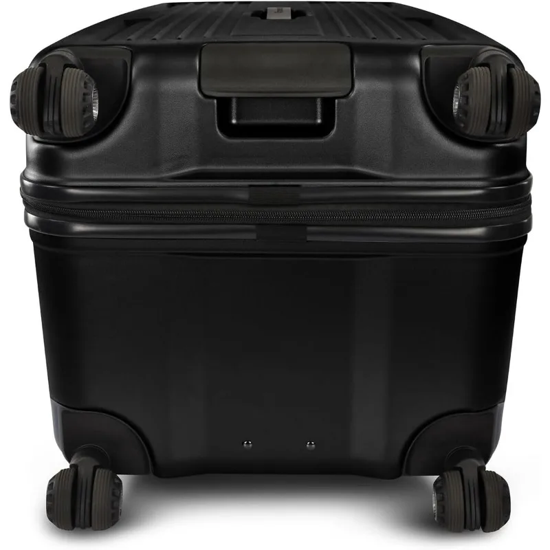 Ultimax Hardside Polycarbonate Spinner Suitcase, Black, 30" Trunk Luggage