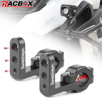 17mm 22mm Motorcycle Multifunction Mount Bracket 10mm 8mm 6mm Thread for Motorcycle Mirrors Base Led Spotlight E-bike Dirt Bike