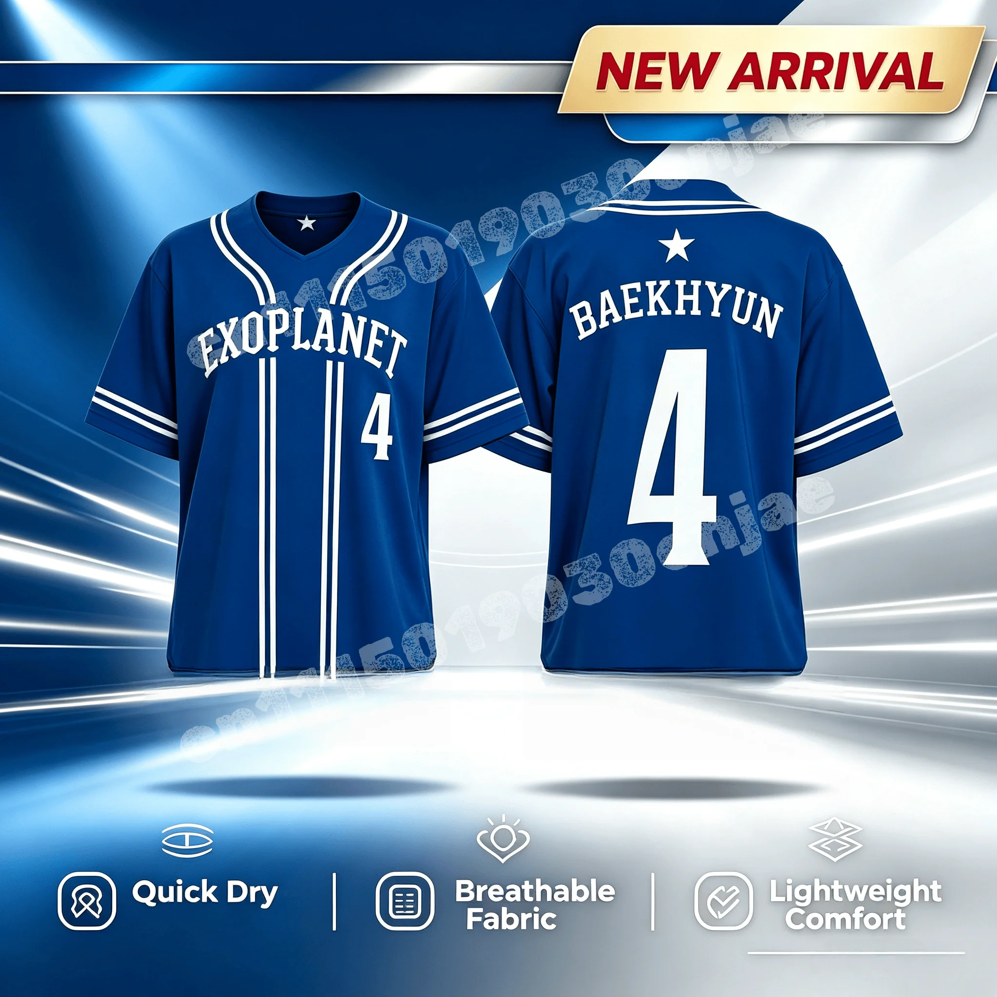 Exo Baseball Jersey Style -AliExpress