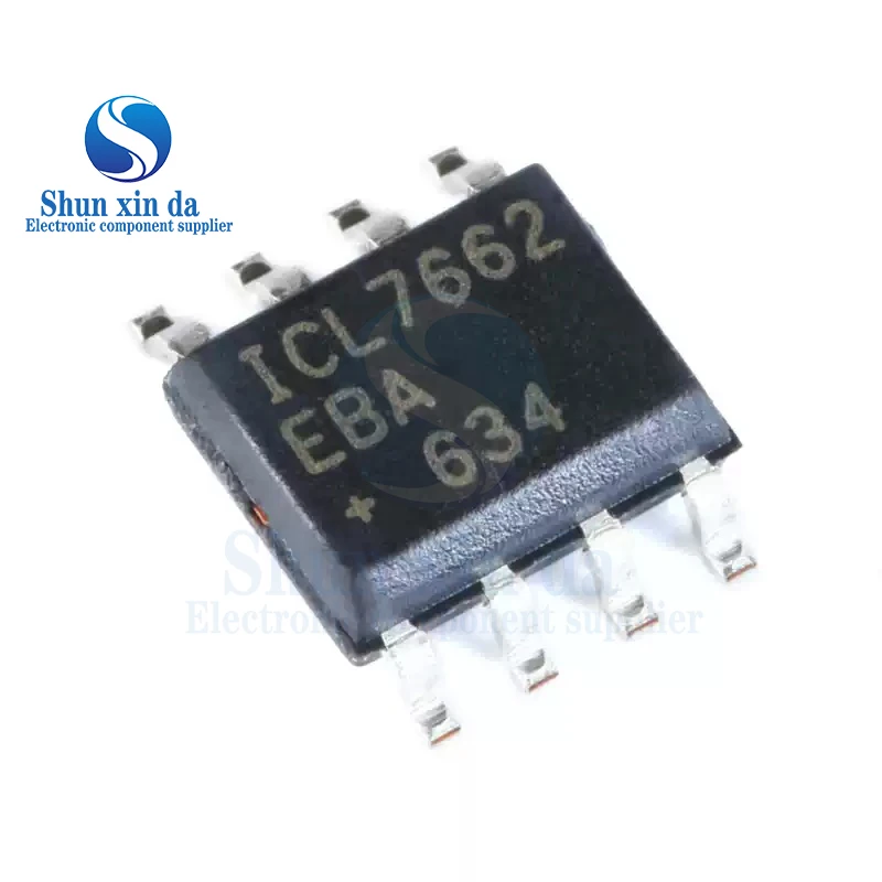 5PCS ICL7662 ICL7662EBA SOIC-8 SMD Switching Voltage Regulators CMOS Voltage Converters IC