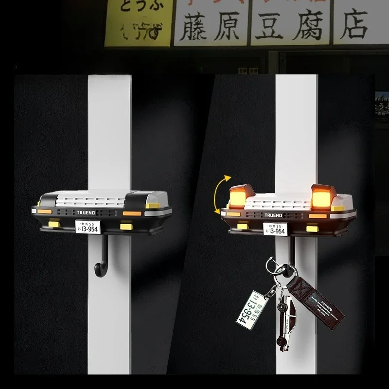 New Home Furnishing Initial D AE86car Headlight Key Hanger Creative Storage Rack Hook Ae86 Key Holderwallhome Decormodern
