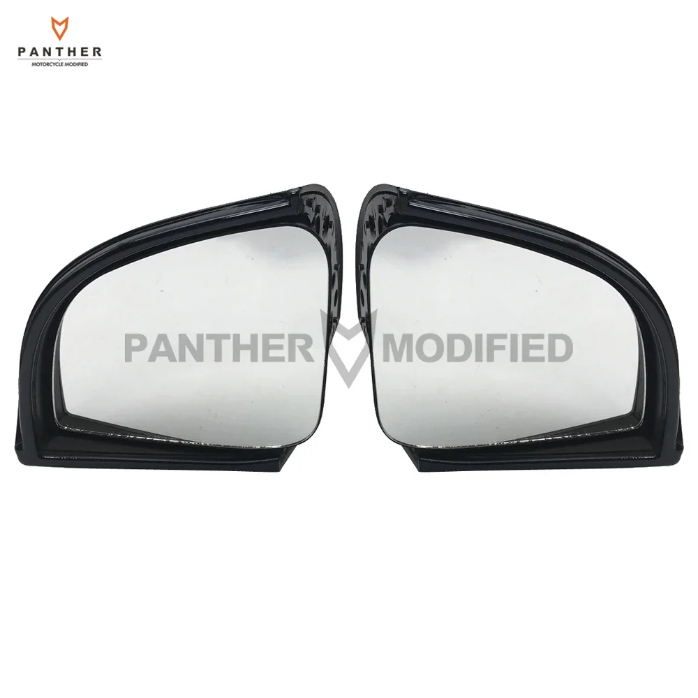 Dark Blue Rear View Mirrors with Amber Turn Signals for BMW R1100RT R1100RTP R1150RT Motorcycle Accessories