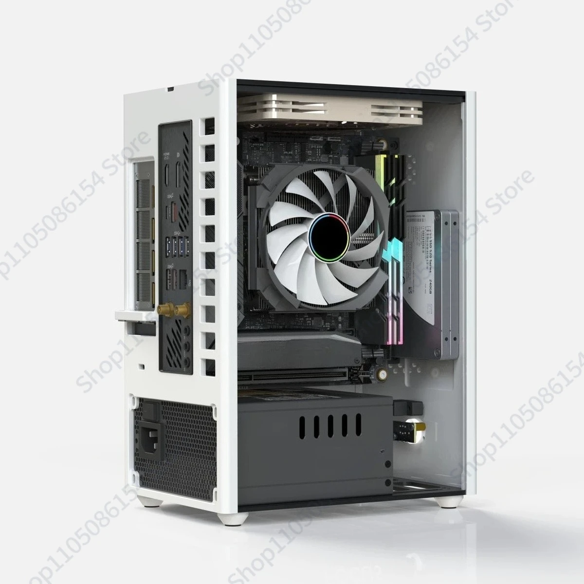 [Version 5.0] K3S Chassis SFX Mini ITX Air Cooled A4 GHOST S1 T40