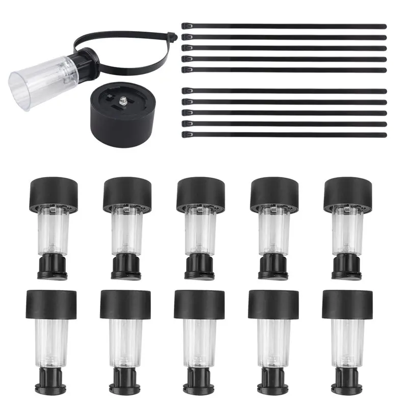My Home 40Packs LED Solar Lamp Waterproof Pool Lights Outdoor Swimming Pool Fence Garden Decoration Lamp For Yard