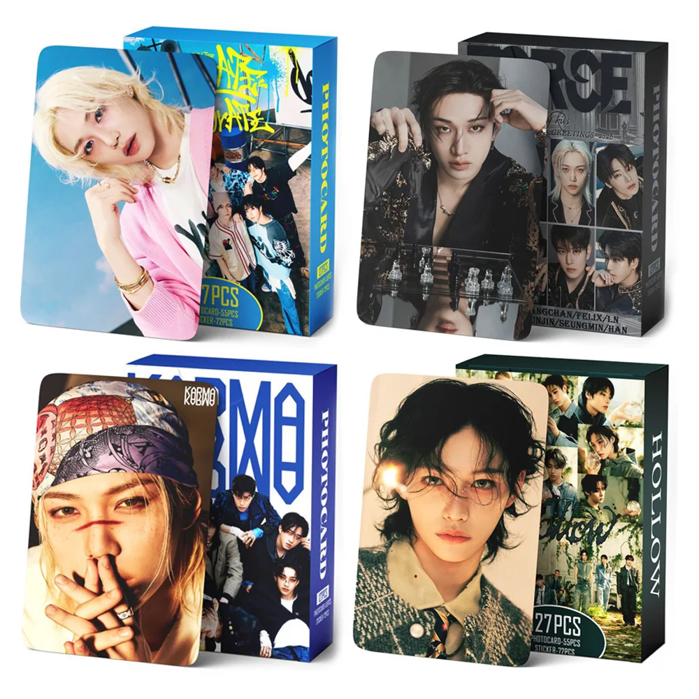 Hot 127pcs/set Idol Kpop World Tour dominATE:celebrATE Photocards Stickers Merch Lomo Cards Photo Card for Fans Collection