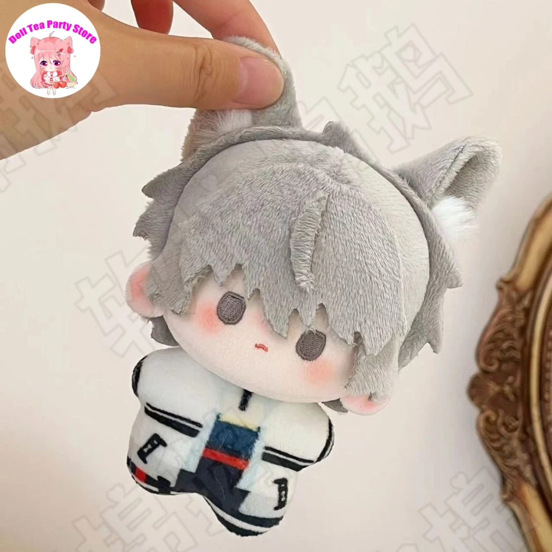 

Identity Ⅴ Ithaqua Attributes Cute Cat Ear Print Plush Doll Mini Starfish Body Pendant Game Keychain Toy 10cm Figures Gifts