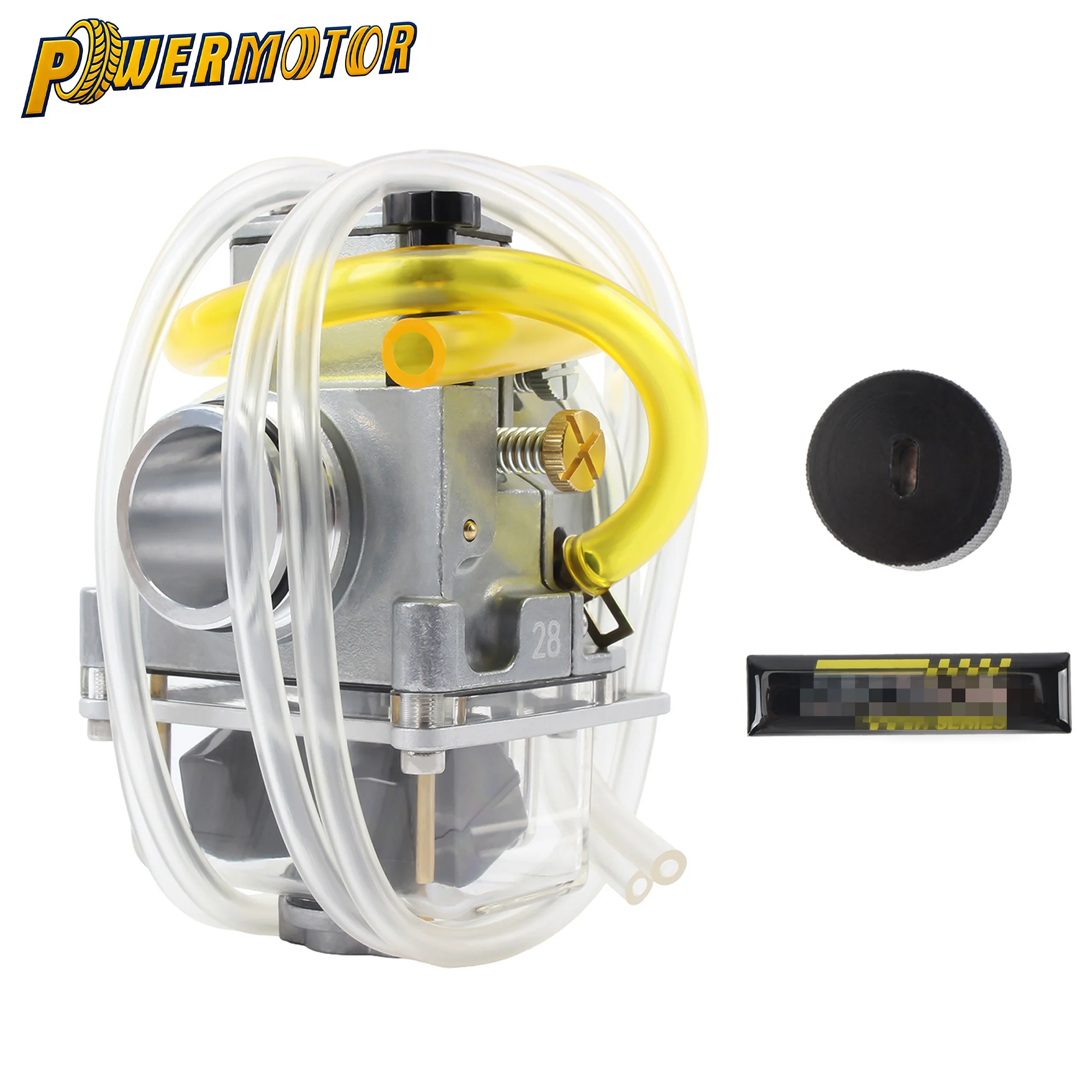 

Universal Motorcycle 24 26 28 30 32 34mm Carburetor with Power Jet For Lectron Billetron Mini PWK Carburettor Motocross Scooter