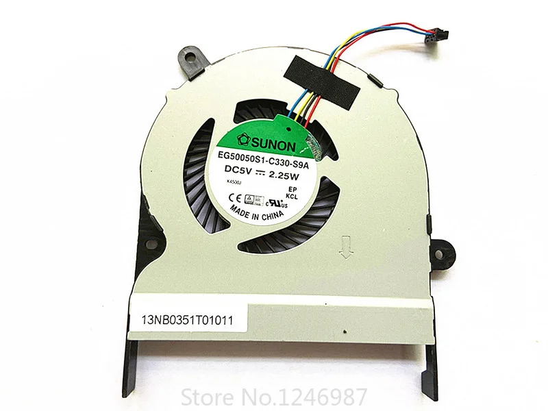 

New Laptop CPU Cooling Fan for Asus S301 S301LP S301LA Q301 Q301N Cooler Fan EG50050S1-C330-S9A