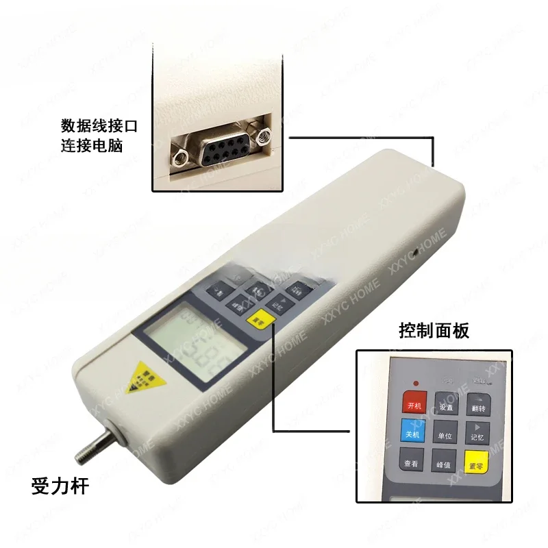 قياس قوة العرض الرقمي HP لمقياس الدفع والسحب للمؤشر