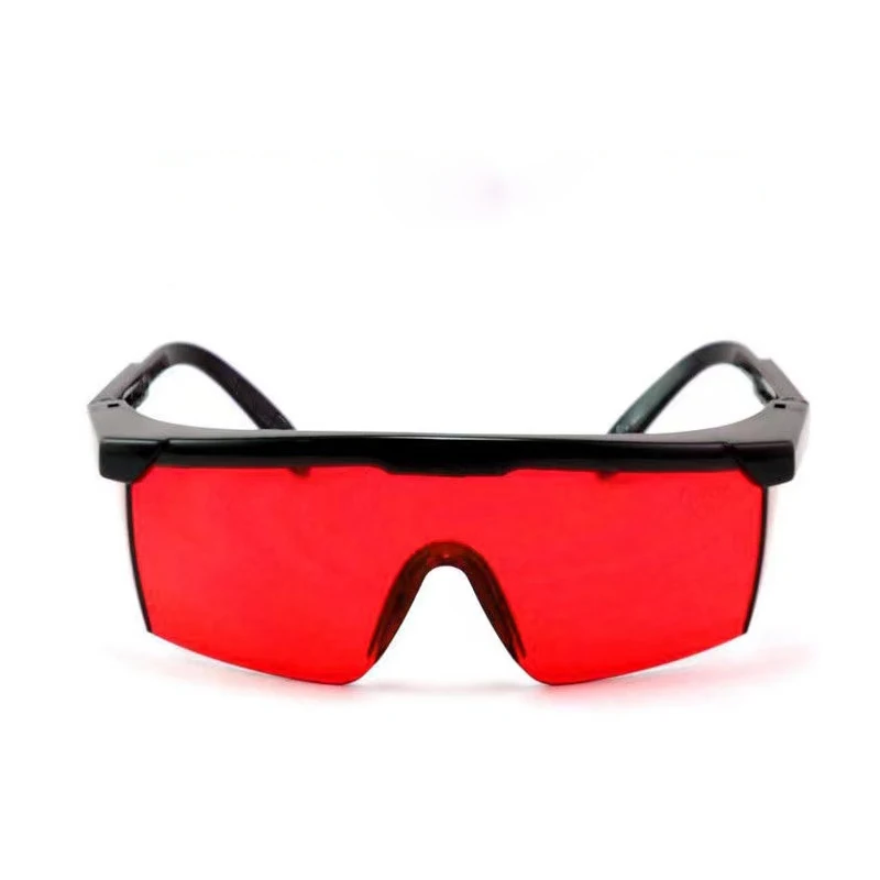 Gafas de seguridad láser gafas medidor de nivel de retícula filtro de luz fuerte para exteriores gafas mejoradas protección láser láser rojo y verde