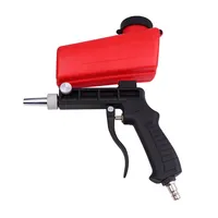 Portable Adjustable Gravity Sand Blaster Sandblasting Gun Small Sand Blasting Machine 90psi Handheld Pneumatic Blasting Gun