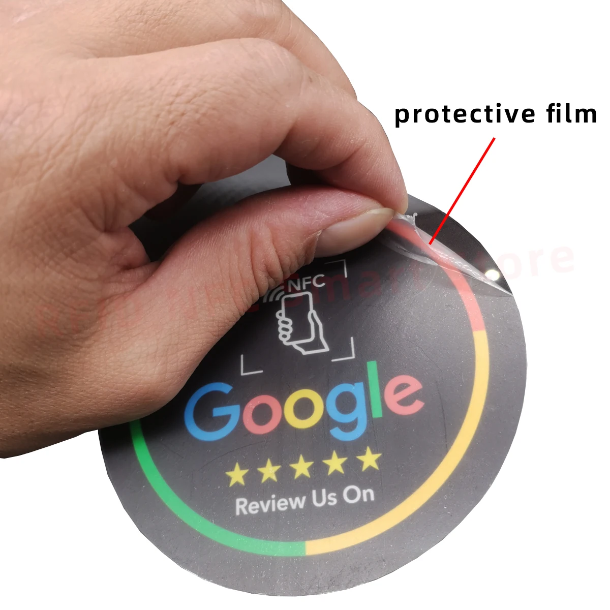 Acrylic NFC Plaque NFC Plate Google Reviews Increase Your Reviews NFC215