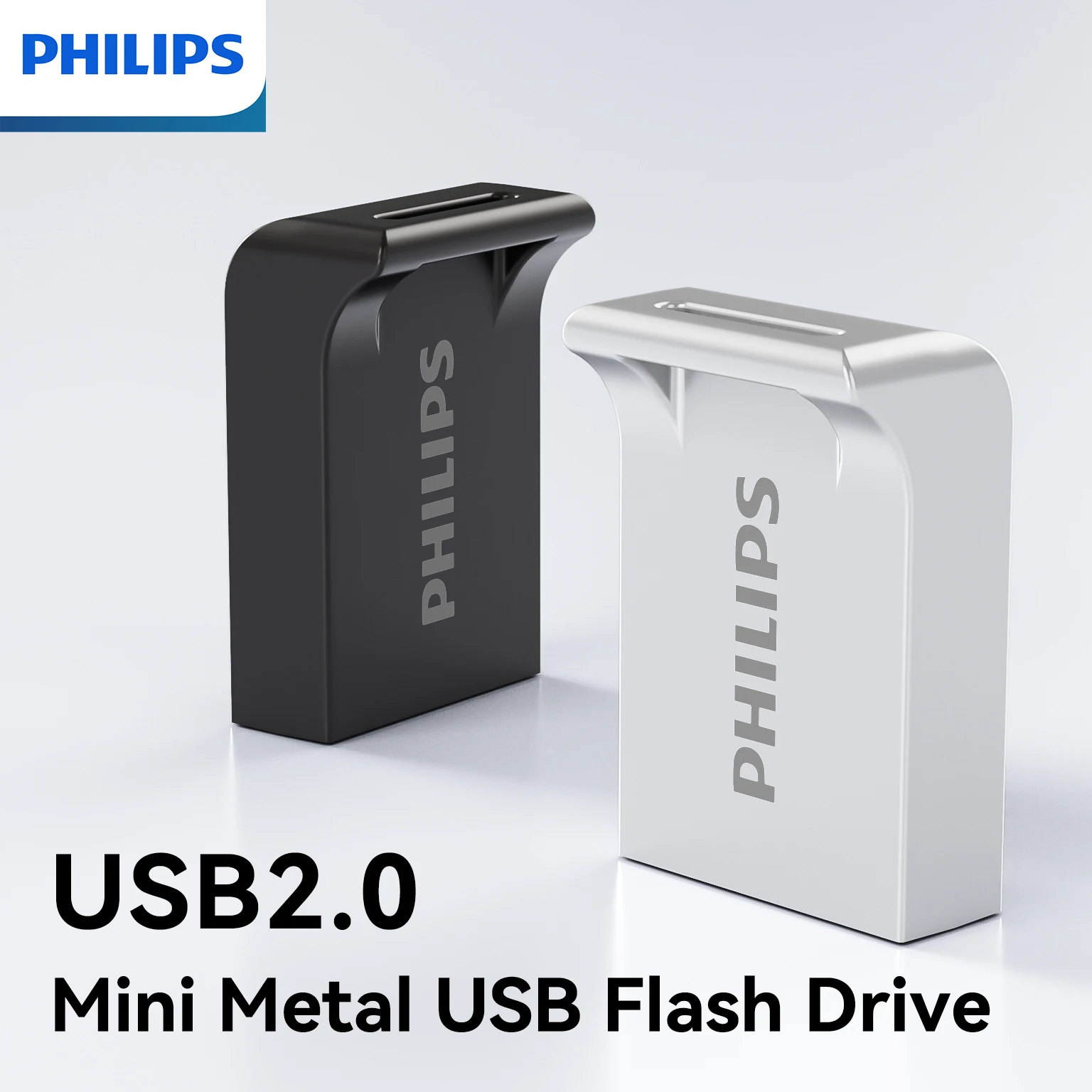 

PHILIPS USB Flash Drive Ultra Slim Thumb sticks, Mini U sticks, Storage Expansion for Laptop, Smart TV, Car Audio System