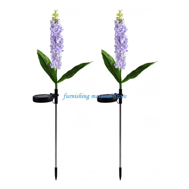 Y5GD Waterproof Outdoor Solar Flower LED Light Decoration Solar Landscape Lighting