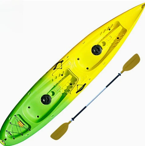 Canoe double 1 2 3-person plastic hard boat manufacturers promote canoe racing boat fishing boat