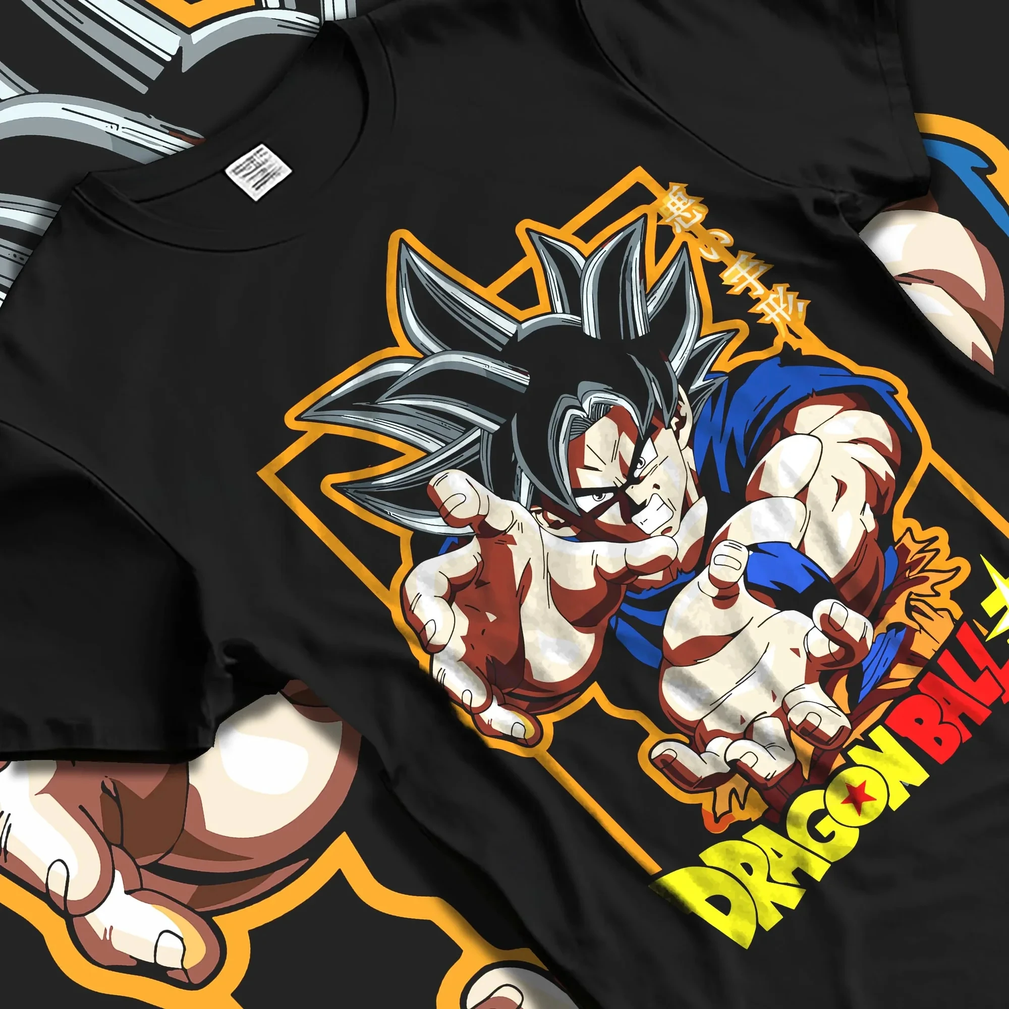 2026 Sommer Dragon Ball Super Goku Ultra Instinct Print 100% Baumwoll-T-Shirt Unisex Hochwertiges Vintage Anime Grafik-T-Shirt