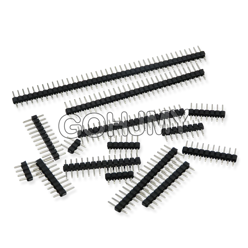 10PCS 2.0mm Single Row Straight Male Pin Header 2mm 1x2/3/4/5/6/7/8/40 Pin Strip Connector Socket 2P 5P 6P 7P 8P 10P 15P 40P New