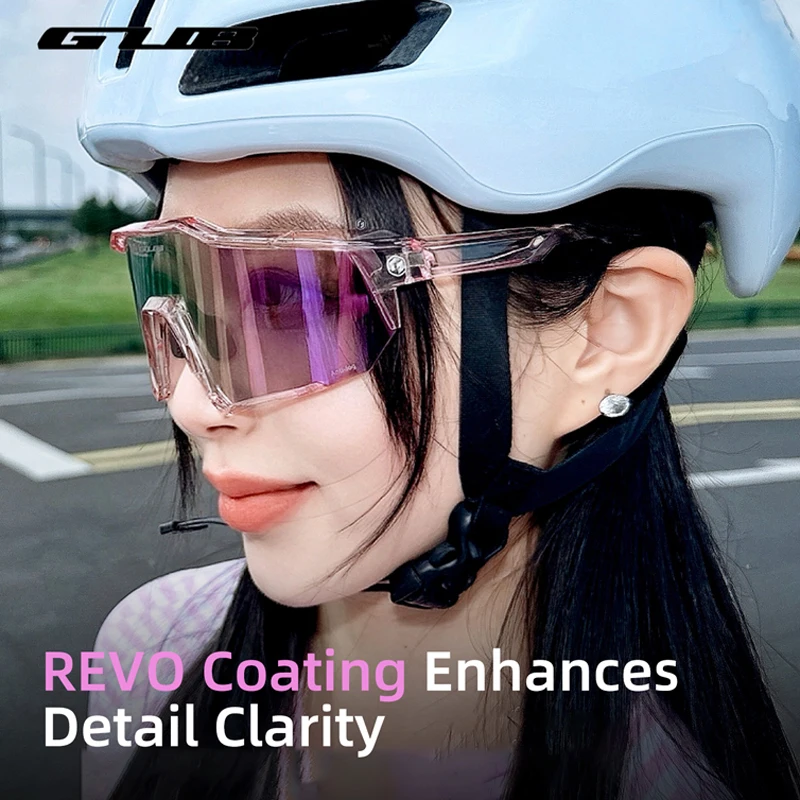 GUB GT30PRO Photochromic Anti‑Fog Cycling Glasses for Sport Road MTB Bike UV400 Coating Sunglasses For Men Women Goggle Glasses