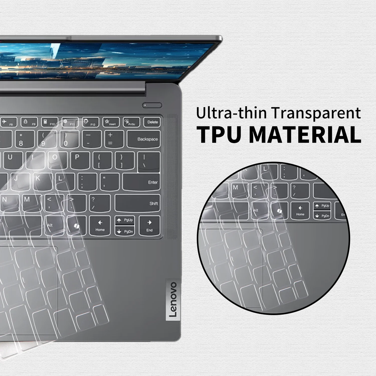 Imagem -02 - Capa Fosca para Laptop para Lenovo Legion Capa Protetora com Tela Flip e Tampa do Teclado Slim 14imh9 16imh9 2023 Ideapad Slim 5