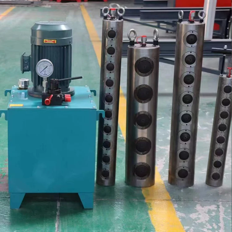 customizeStatic Blasting Rock Splitting Rod Concrete Splitting Machine Diesel Engine Hydraulic Rock Splitter for Stone Quarry