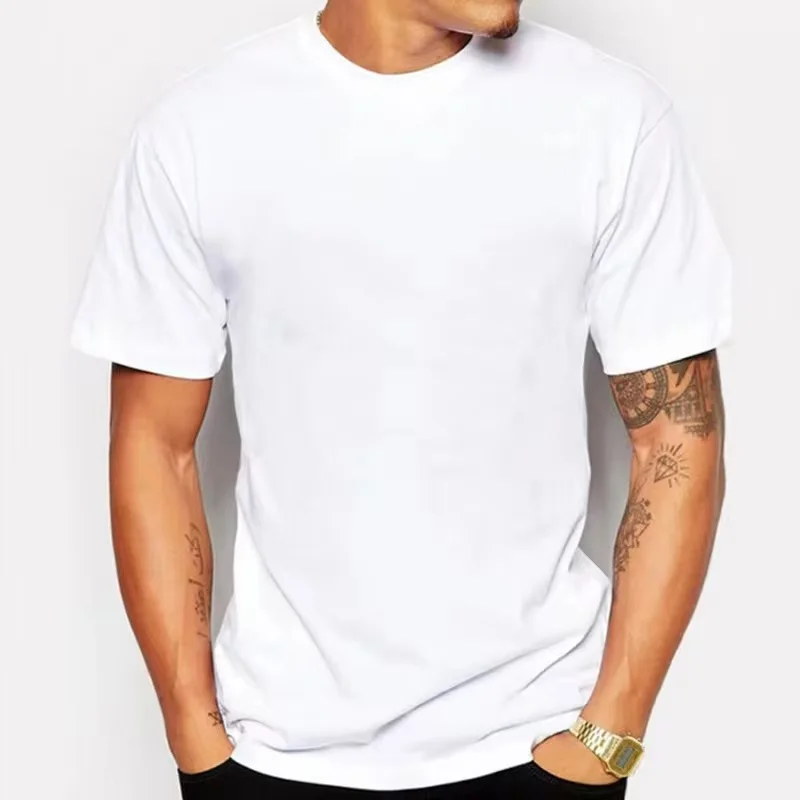 Men's and Women's Outdoor Sports Quick-Dry Round-neck Short-sleeved T-shirt 100% Polyester Casual