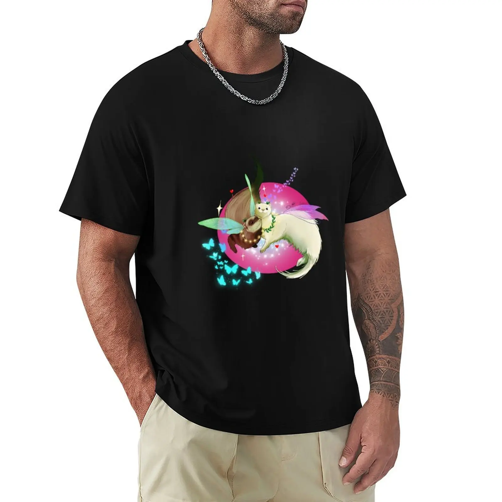 Fae Ferrets T-Shirt affliction shirts anime fitted t shirts for men