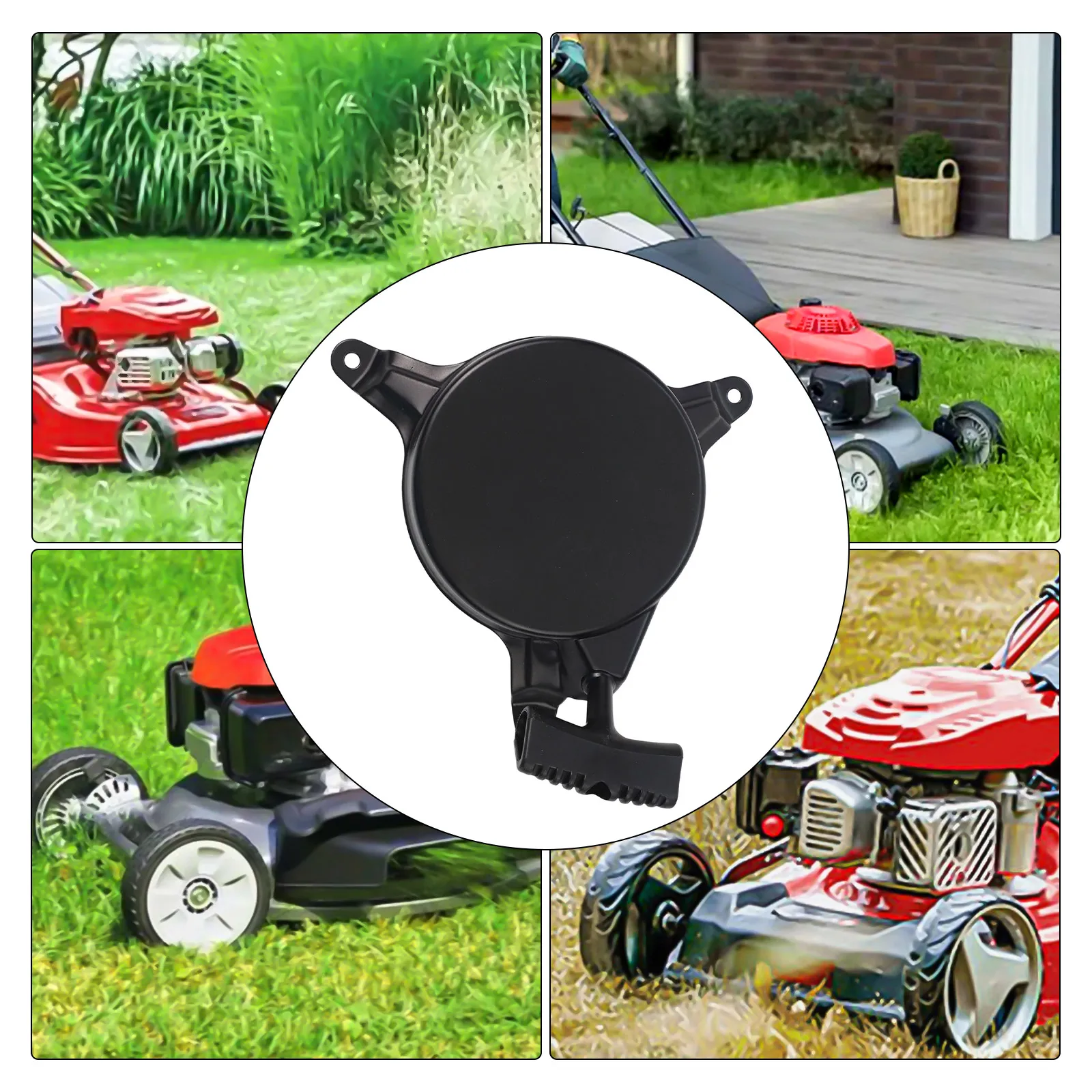 Garden Maintenance Black Pull Disk Starter Maintenance Friendly Garden Tool Starter For 751-10299 Easy To Maintain