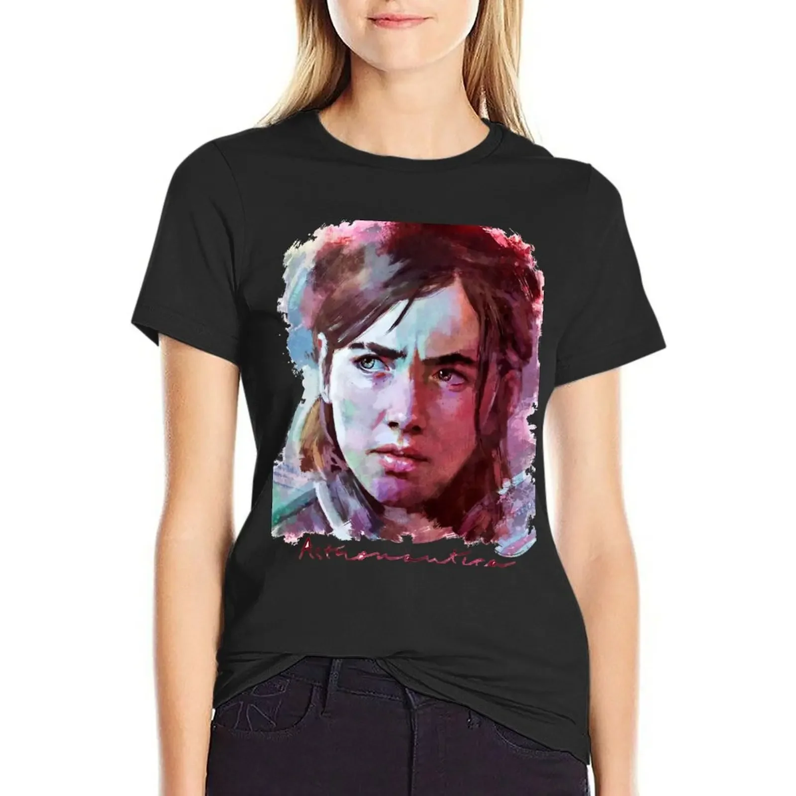 

Ellie T-Shirt sweat funnys Blouse quick-drying Womens graphic t shirts