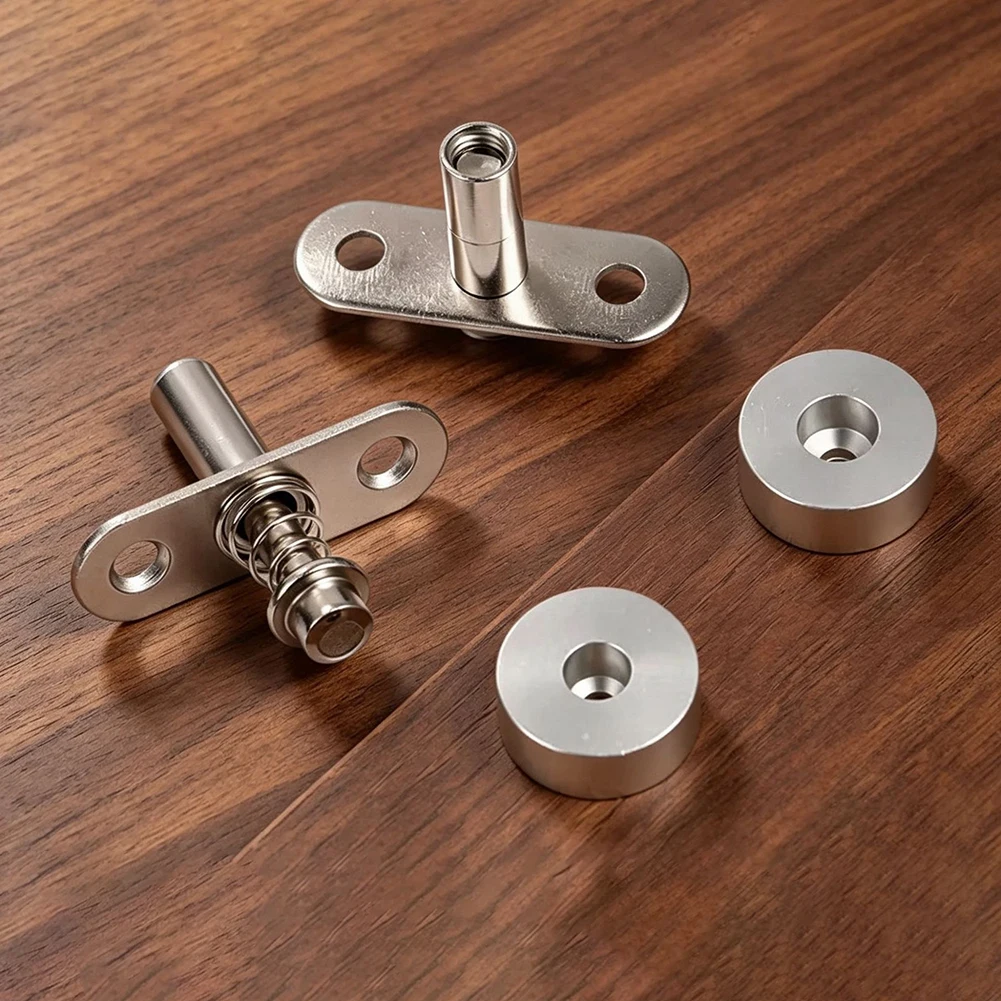 360 Degree Rotating Screen Pivot Hinge for Monitor Mounts with Iron Aluminum Alloy Construction and Rust Resistant Finish