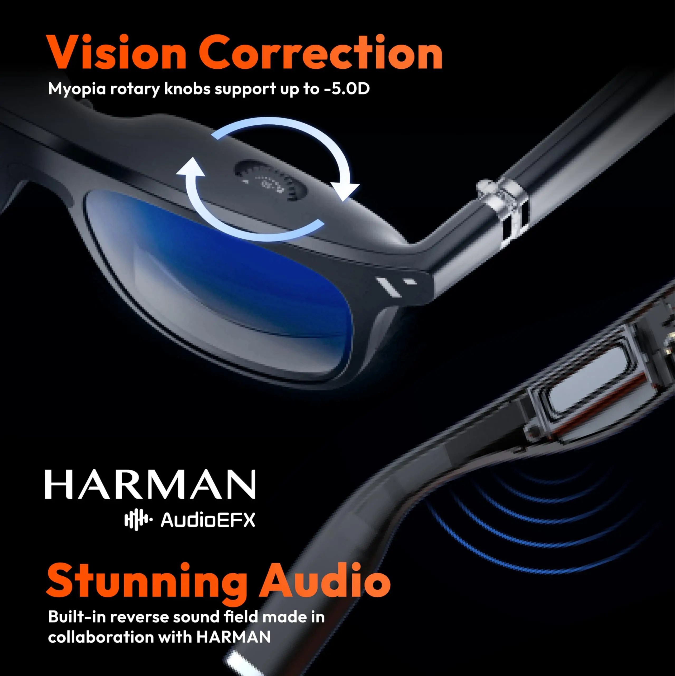 VITURE-gafas inteligentes One Lite XR, gafas AR con pantalla Full HD de 120 pulgadas, sonido Harman para consolas de juegos iPhone 15 Pro/PC/Android