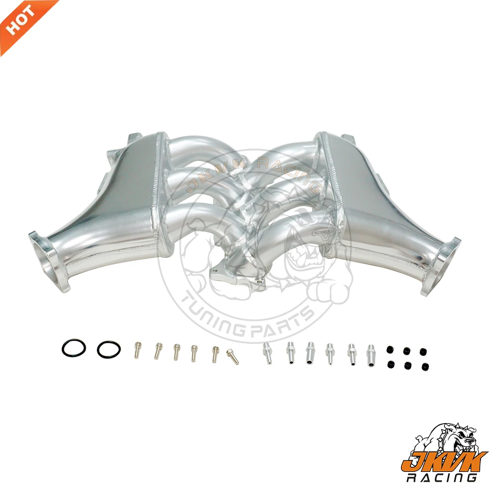 

JKVK RACING Performance Billet Aluminum Intake Manifold For GT R R35 VR38DETT With W/O Injector Port 2009+