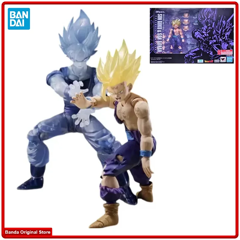 

100% In Stock Original Bandai S.H.Figuarts Shf SON GOKU SON GOHAN SUPER SAIYAN 2 Dragon Ball Z Anime Action Collection Figures