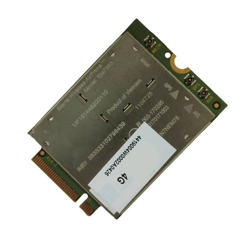 Global LTE 4G Module Networking Card High Speed PCIE M.2 NGFF Laptop EM7565 4G LTE