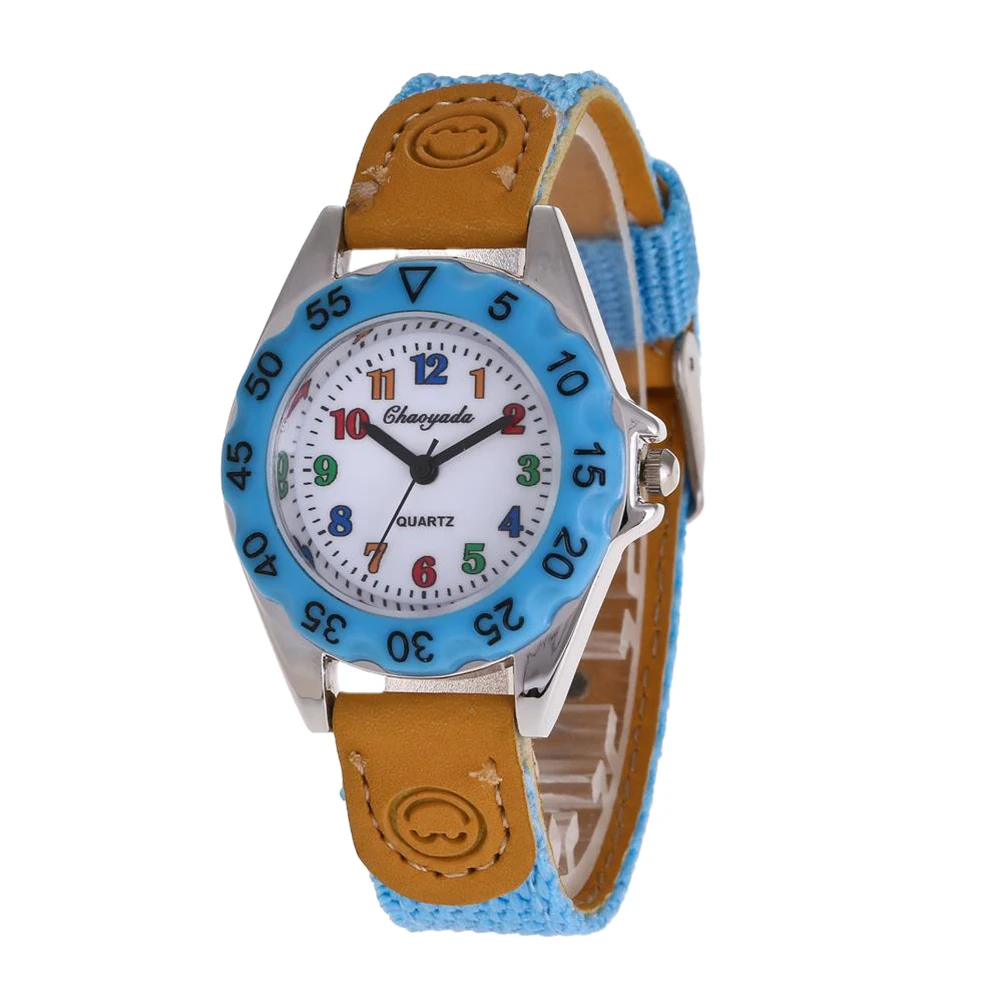 

Cartoon Kids Watches Student Watch Fashionable Cute Quartz Wrist Child Girls Durable Safe Precise Movement Birthday Gift Soft