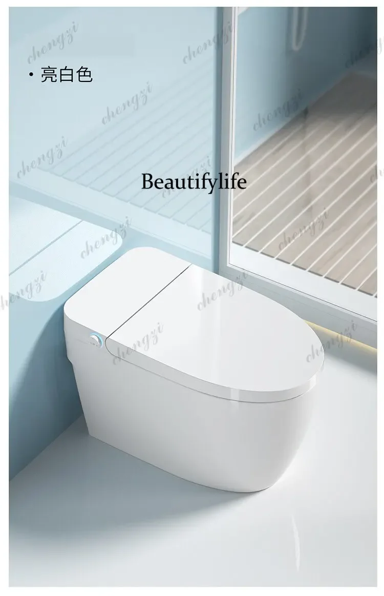 DD Intelligent initialized plug-in-free siphon toilet toilet without water pressure limit toilet with water tank