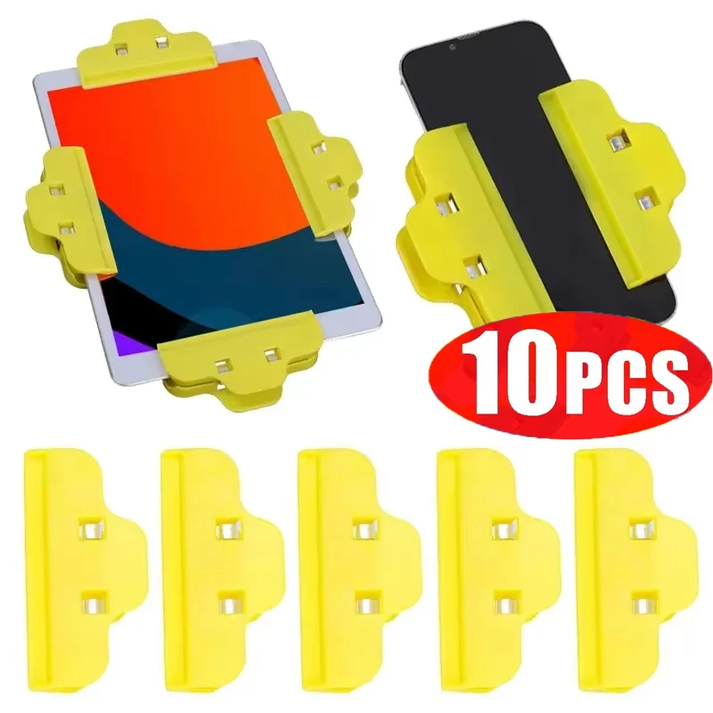 1-10PCS Universal Screen Fastening Clamp Fastening Seal Clamps Tool For Mobile Phone Tablet LCD Screen Repair Clamps Phone Clamp