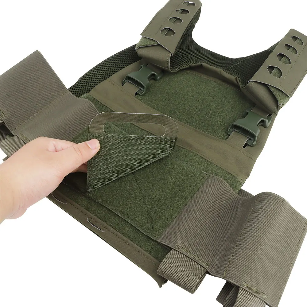 Tactical FCPC Minimalistic Multi-Mission Plate Carrier Ferro Style Lightweight Airsoft Hunting CS Paintball Training Vest Gear