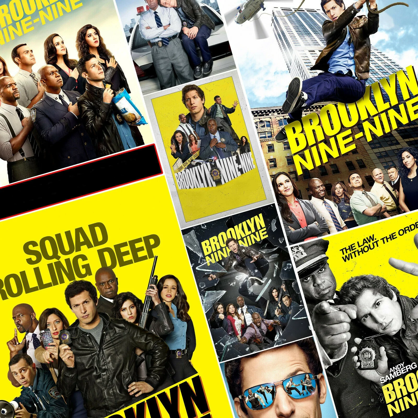 

8Style Choose Unframed Brooklyn Nine Nine TV Show Print Art Canvas Poster For Living Room Decoration Home Wall Picture