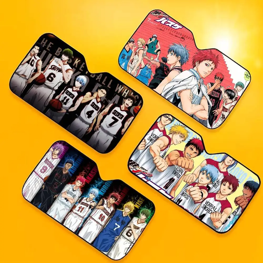 

Солнцезащитный козырек для лобового стекла автомобиля Pop Manga K-Kurokos B-Basketball, солнцезащитный козырек для переднего окна автомобиля