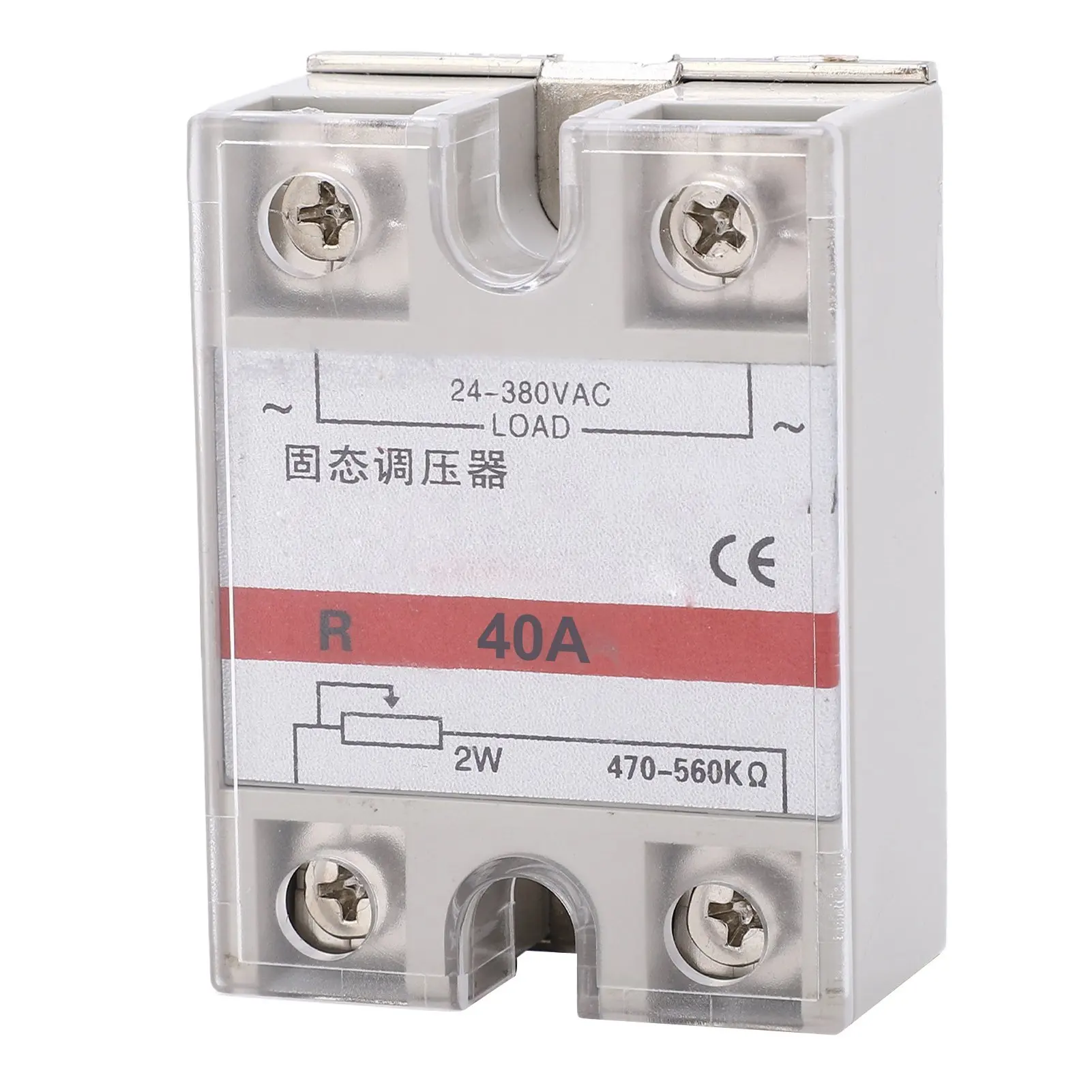 Solid State Voltage Regulator SSVR AC Voltage Resistance Value Regulation 40A 24‑380VAC